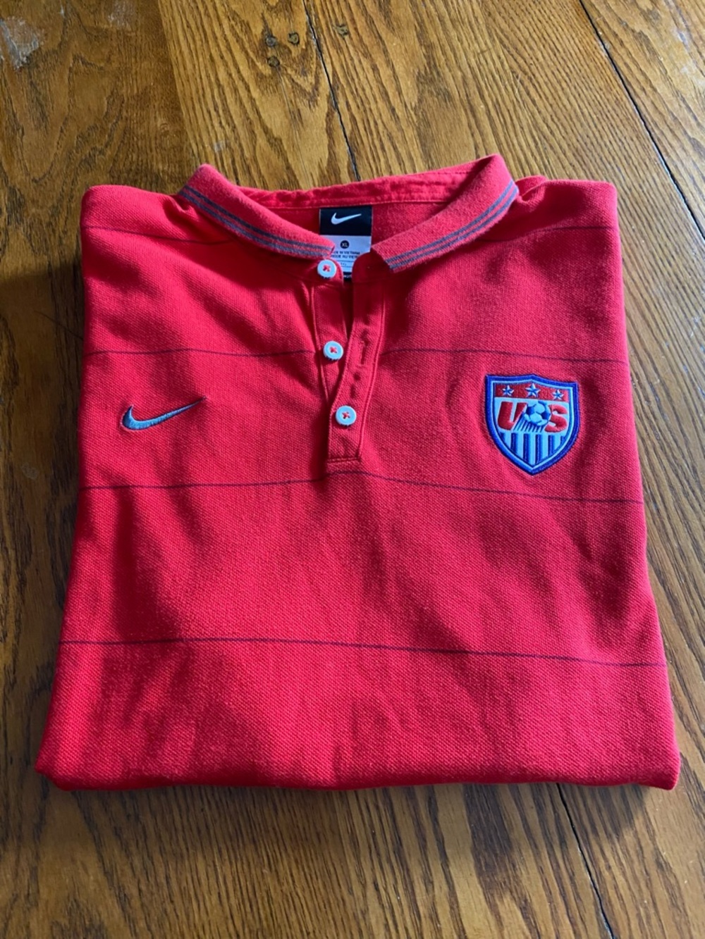 Nike USA World Cup 2014 Soccer Polo XL